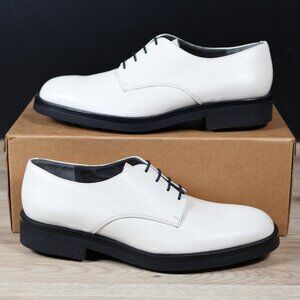 Robert Clergerie Classic White Oxfords